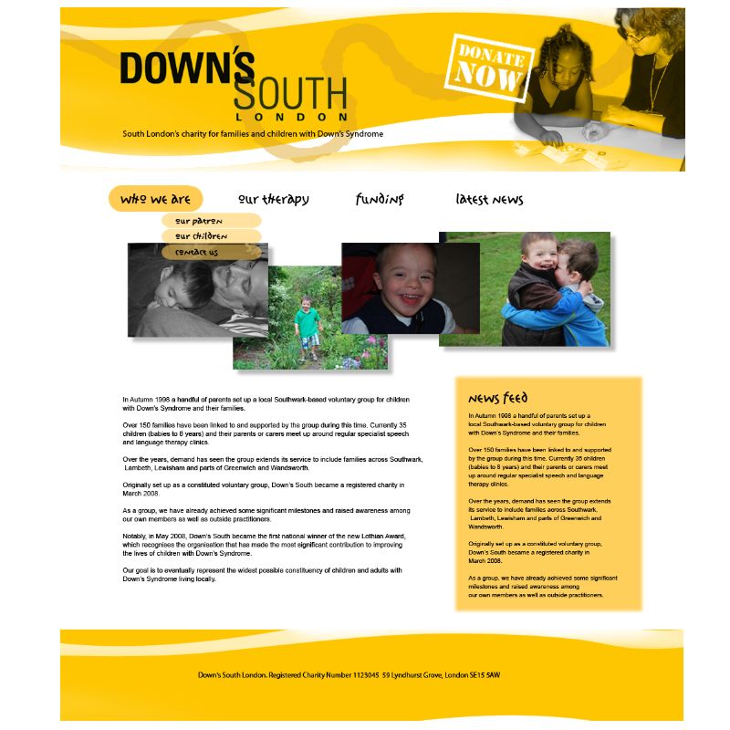 Downs South Website Design Cover Photo - The Bull Collective