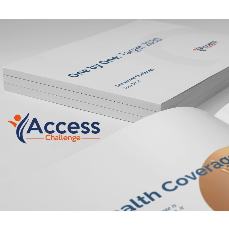 Access Challenge 'One by One' Brochure Cover Photo - The Bull Collective